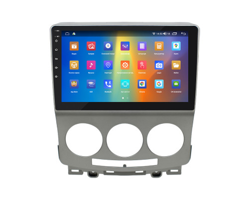 Штатная магнитола Lesko для Mazda Premacy II (CR) 2005-2007 экран 9" 2/32Gb CarPlay 4G Wi-Fi GPS Prime