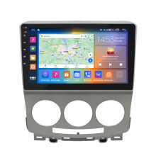 Штатная магнитола Lesko для Mazda Premacy II (CR) Рестайлинг 2007-2010 экран 9" 4/64Gb CarPlay 4G Wi-Fi GPS Prime