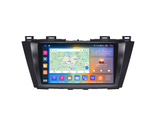 Штатная магнитола Lesko для Mazda Premacy III (CW) 2010-2017 экран 9" 2/32Gb CarPlay 4G Wi-Fi GPS Prime