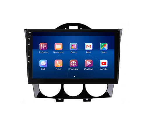 Штатная магнитола Lesko для Mazda RX-8 I 2003-2008 экран 9" 6/128Gb 4G Wi-Fi GPS Top