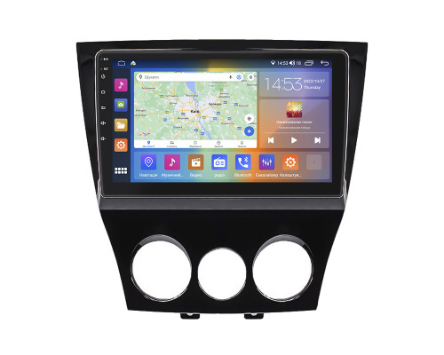 Штатная магнитола Lesko для Mazda RX-8 I Рестайлинг 2008-2012 экран 9" 2/32Gb CarPlay 4G Wi-Fi GPS Prime