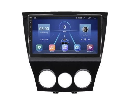 Штатная магнитола Lesko для Mazda RX-8 I Рестайлинг 2008-2012 экран 9" 6/128Gb 4G Wi-Fi GPS Top