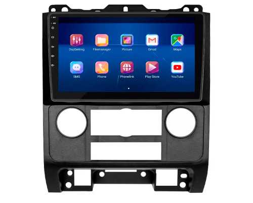 Штатная магнитола Lesko для Mazda Tribute II 2007-2011 экран 9" 6/128Gb 4G Wi-Fi GPS Top