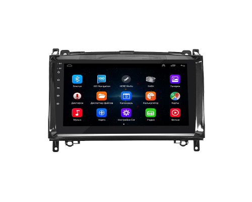 Штатная магнитола Lesko для Mercedes-Benz A-Класс II (W169) 2004-2008 экран 9" 1/16Gb Wi-Fi GPS Base