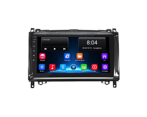 Штатная магнитола Lesko для Mercedes-Benz A-Класс II (W169) 2004-2008 экран 9" 2/32Gb Wi-Fi GPS Base