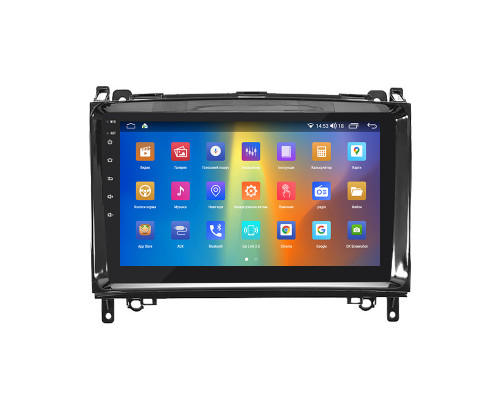 Штатная магнитола Lesko для Mercedes-Benz A-Класс II с экраном 9'' и поддержкой CarPlay