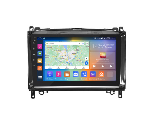 Штатная магнитола Lesko для Mercedes-Benz A-Класс II (W169) 2004-2008 экран 9" 4/64Gb CarPlay 4G Wi-Fi GPS Prime