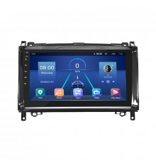 Штатная магнитола Lesko для Mercedes-Benz A-Класс II (W169) 2004-2008 экран 9" 2/32Gb 4G Wi-Fi GPS Top