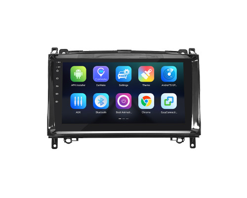 Штатная магнитола Lesko для Mercedes-Benz A-Класс II (W169) с 9" экраном, 4/64GB, 4G, Wi-Fi, GPS