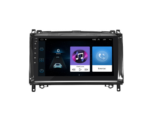 Штатная магнитола Lesko для Mercedes-Benz A-Класс II (W169) Рестайлинг 2008-2012 экран 9" 1/16Gb Wi-Fi GPS Base