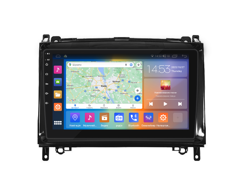 Штатная магнитола Lesko для Mercedes-Benz B-Класс I (W245) 2005-2009 экран 9" 2/32Gb CarPlay 4G Wi-Fi GPS Prime