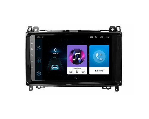 Штатная магнитола Lesko для Mercedes-Benz B-Класс I (W245) Рестайлинг 2008-2011 экран 9" 1/16Gb Wi-Fi GPS Base