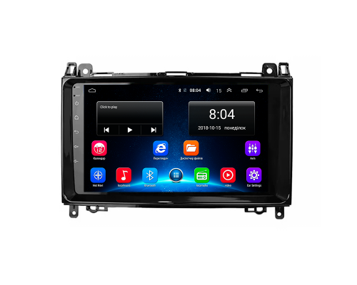 Штатная магнитола Lesko для Mercedes-Benz B-Класс I (W245) Рестайлинг 2008-2011 экран 9" 2/32Gb Wi-Fi GPS Base