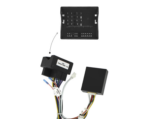 Штатная магнитола Lesko для Mercedes-Benz C-Класс II (W203) Рестайлинг 2004-2008 экран 9" 1/16Gb Wi-Fi GPS Base