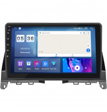 Штатная магнитола Lesko для Mercedes-Benz C-Класс III (W204) 2006-2011 экран 9" 2/32Gb CarPlay 4G Wi-Fi GPS Prime