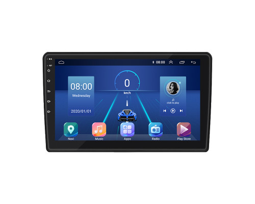 Штатная магнитола Lesko для Mercedes-Benz CLK-Класс II (W209) 2002-2005 экран 9" 4/64Gb 4G Wi-Fi GPS Top