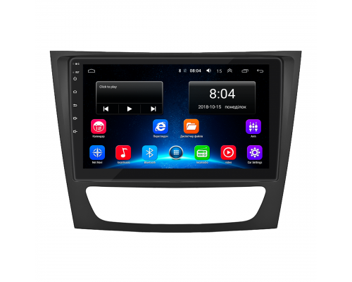 Штатная магнитола Lesko для Mercedes-Benz CLS I (C219) 2004-2008 экран 9" 2/32Gb Wi-Fi GPS Base