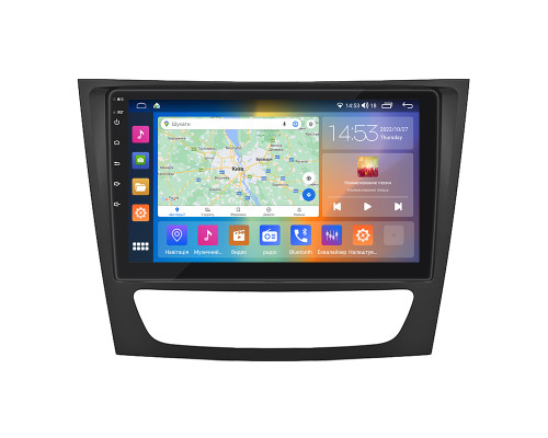 Штатная магнитола Lesko для Mercedes-Benz CLS I (C219) 2004-2008 экран 9" 2/32Gb CarPlay 4G Wi-Fi GPS Prime