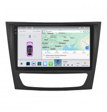 Штатная магнитола Lesko для Mercedes-Benz CLS I (C219) Рестайлинг 2008-2010 экран 9" 4/64 QLED CarPlay 4G Wi-Fi GPS 360 Prime