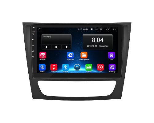 Штатная магнитола Lesko для Mercedes-Benz E-Класс III (W211, S211) 2002-2006 экран 9" 2/32Gb Wi-Fi GPS Base