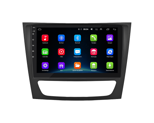 Штатная магнитола Lesko для Mercedes-Benz E-Класс III (W211, S211) 2002-2006 экран 9" 2/32Gb Wi-Fi GPS Base