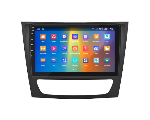 Штатная магнитола Lesko для Mercedes-Benz E-Класс III (W211, S211) 2002-2006 экран 9" 4/64Gb CarPlay 4G Wi-Fi GPS Prime