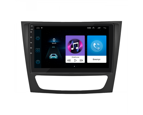 Штатная магнитола Lesko для Mercedes-Benz E-Класс III (W211, S211) Рестайлинг 2006-2009 экран 9" 1/16Gb Wi-Fi GPS Base