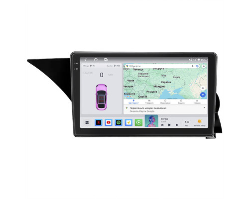 Штатная магнитола Lesko для Mercedes-Benz E-Класс IV (W212, S212, C207) 2009-2013 экран 10" 4/64 QLED CarPlay 4G Wi-Fi GPS 360 Prime