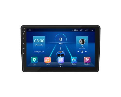 Штатная магнитола Lesko для Mercedes-Benz G-Класс II (W463) 1990-2006 экран 9" 2/32Gb 4G Wi-Fi GPS Top