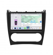 Штатная магнитола Lesko для Mercedes-Benz G-Класс II (W463) Рестайлинг 1 2006-2008 экран 9" 4/64 QLED CarPlay 4G Wi-Fi GPS 360 Prime