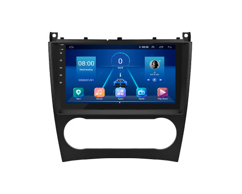 Штатная магнитола Lesko для Mercedes-Benz G-Класс II (W463) Рестайлинг 1 2006-2008 экран 9" 6/128Gb 4G Wi-Fi GPS Top