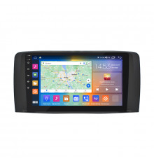 Штатная магнитола Lesko для Mercedes-Benz R-Класс I 2005-2007 экран 9" 4/64Gb CarPlay 4G Wi-Fi GPS Prime