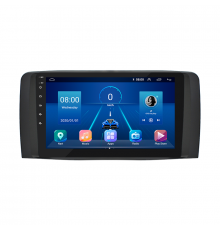 Штатная магнитола Lesko для Mercedes-Benz R-Класс I 2005-2007 экран 9" 2/32Gb 4G Wi-Fi GPS Top