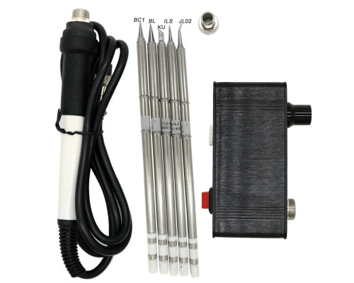 Паяльна станція Quicko T12-942 (жала ILS, KU, JL02, BL, BC1)