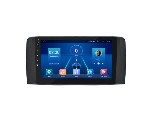 Штатная магнитола Lesko для Mercedes-Benz R-Класс I Рестайлинг 2 2010-2017 экран 9" 2/32Gb CarPlay 4G Wi-Fi GPS Prime