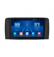 Штатная магнитола Lesko для Mercedes-Benz R-Класс I Рестайлинг 2 2010-2017 экран 9" 6/128Gb 4G Wi-Fi GPS Top