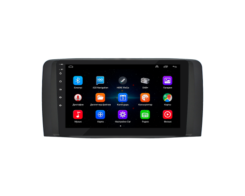 Штатная магнитола Lesko для Mercedes-Benz R-Класс I Рестайлинг 2007-2010 экран 9" 1/16Gb Wi-Fi GPS Base