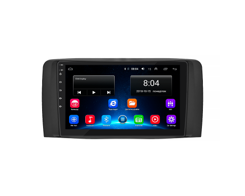 Штатная магнитола Lesko для Mercedes-Benz R-Класс I Рестайлинг 2007-2010 экран 9" 2/32Gb Wi-Fi GPS Base