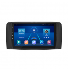 Штатная магнитола Lesko для Mercedes-Benz R-Класс I Рестайлинг 2007-2010 экран 9" 2/32Gb 4G Wi-Fi GPS Top