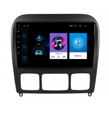 Штатная магнитола Lesko для Mercedes-Benz S-Класс IV (W220) 1998-2005 экран 9" 1/16Gb Wi-Fi GPS Base