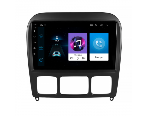 Штатная магнитола Lesko для Mercedes-Benz S-Класс IV (W220) 1998-2005 экран 9" 1/16Gb Wi-Fi GPS Base