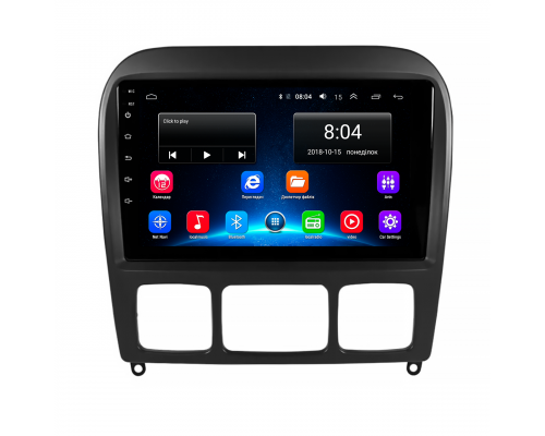 Штатная магнитола Lesko для Mercedes-Benz S-Класс IV (W220) 1998-2005 экран 9" 2/32Gb Wi-Fi GPS Base