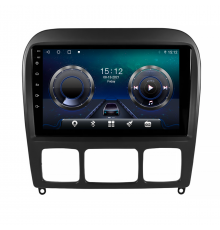 Штатная магнитола Lesko для Mercedes-Benz S-Класс IV (W220) 1998-2005 экран 9" 4/64Gb 4G Wi-Fi GPS Top