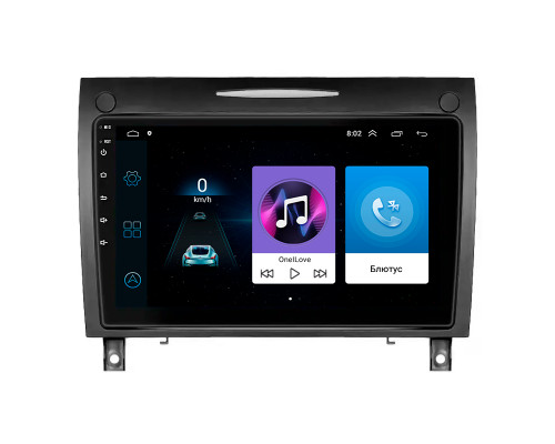 Штатная магнитола Lesko для Mercedes-Benz SLK-Класс II (R171) Рестайлинг 2008-2011 экран 9" 1/16Gb Wi-Fi GPS Base