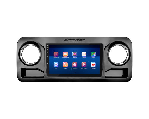 Штатная магнитола Lesko для Mercedes-Benz Sprinter III (W907/910) 2018-н.в. экран 10" 2/32Gb Wi-Fi GPS Base