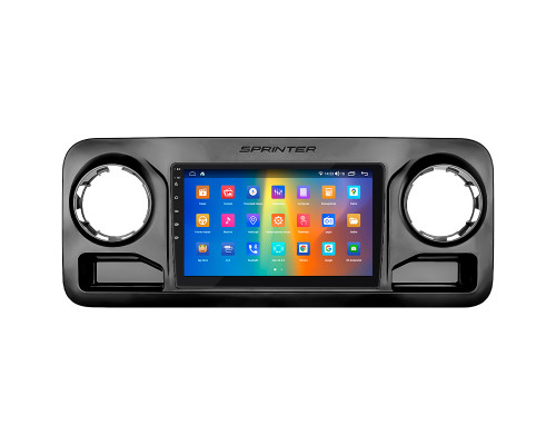 Штатная магнитола Lesko для Mercedes-Benz Sprinter III (W907/910) 2018-н.в. экран 10" 4/64Gb CarPlay 4G Wi-Fi GPS Prime
