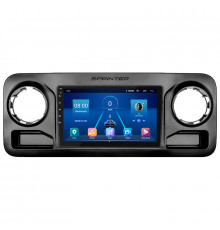 Штатная магнитола Lesko для Mercedes-Benz Sprinter III (W907/910) 2018-н.в. экран 10" 4/64Gb 4G Wi-Fi GPS Top
