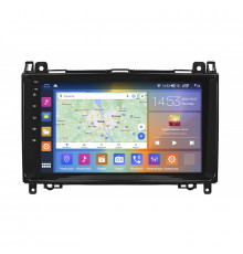Штатная магнитола Lesko для Mercedes-Benz Viano I (W639) Рестайлинг 2010-2014 экран 9" 4/64Gb CarPlay 4G Wi-Fi GPS Prime