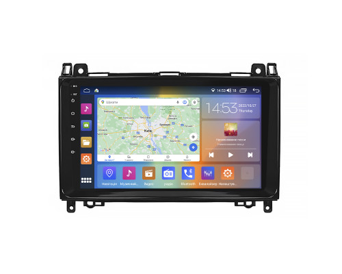 Штатная магнитола Lesko для Mercedes-Benz Viano I (W639) Рестайлинг 2010-2014 экран 9" 4/64Gb CarPlay 4G Wi-Fi GPS Prime