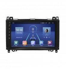 Штатная магнитола Lesko для Mercedes-Benz Viano I (W639) Рестайлинг 2010-2014 экран 9" 6/128Gb 4G Wi-Fi GPS Top